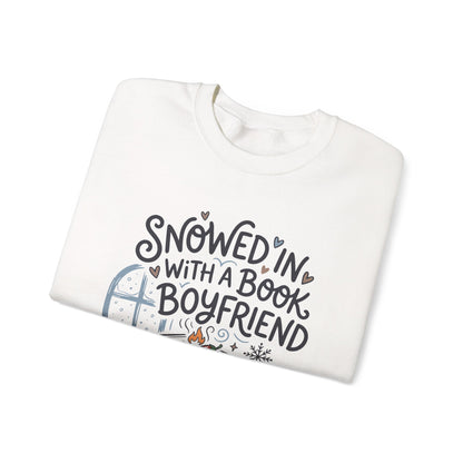 Snowed In With a Book Boyfriend Crewneck