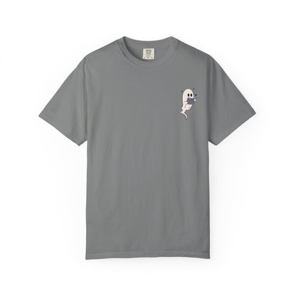 Bookish Ghost Comfort Colors T-shirt - Thespicyromancebookclub LLC