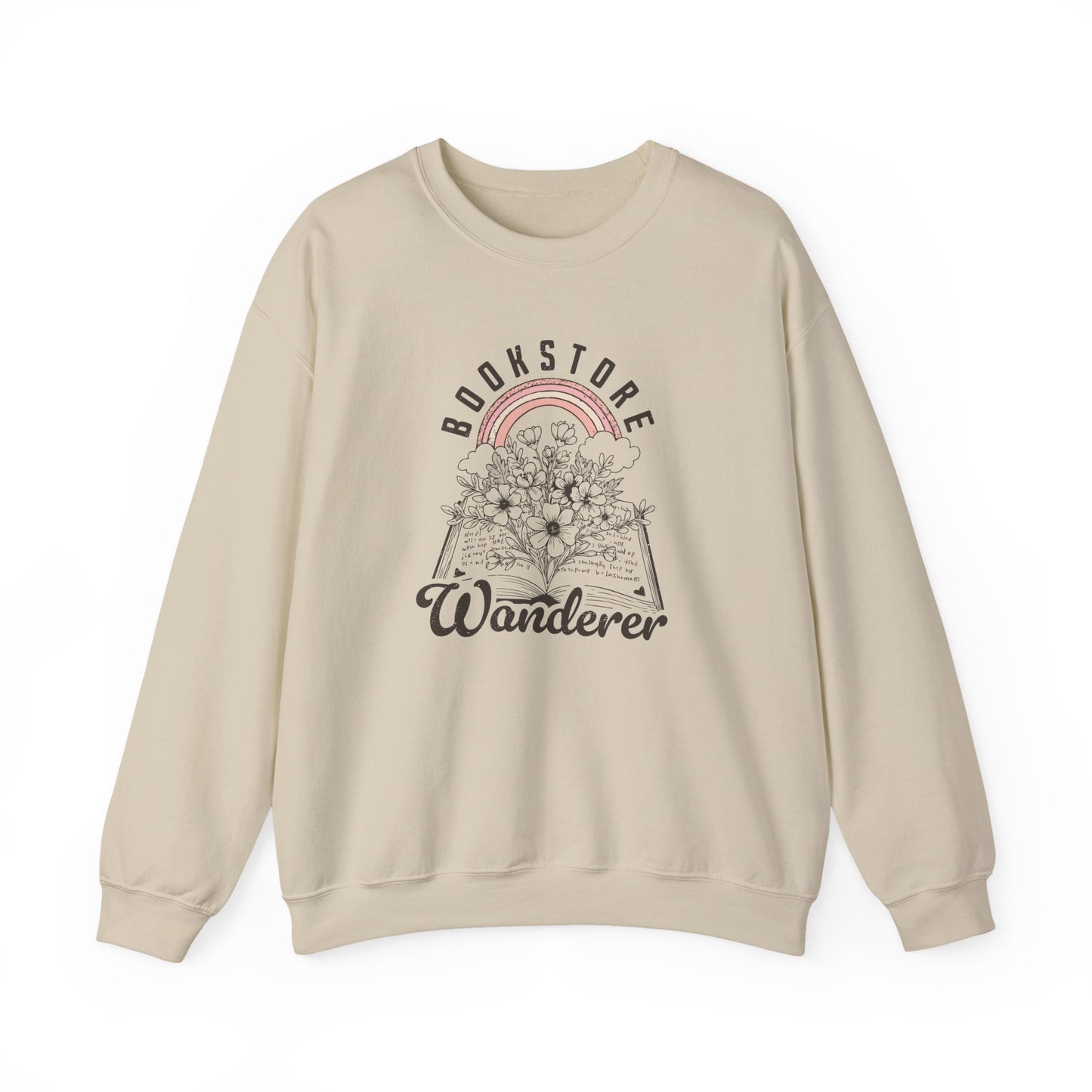 Bookstore Wanderer Crewneck Sweatshirt