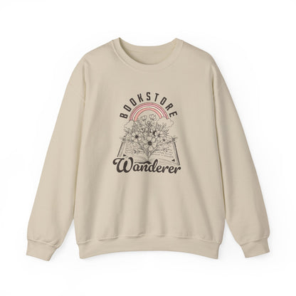 Bookstore Wanderer Crewneck Sweatshirt