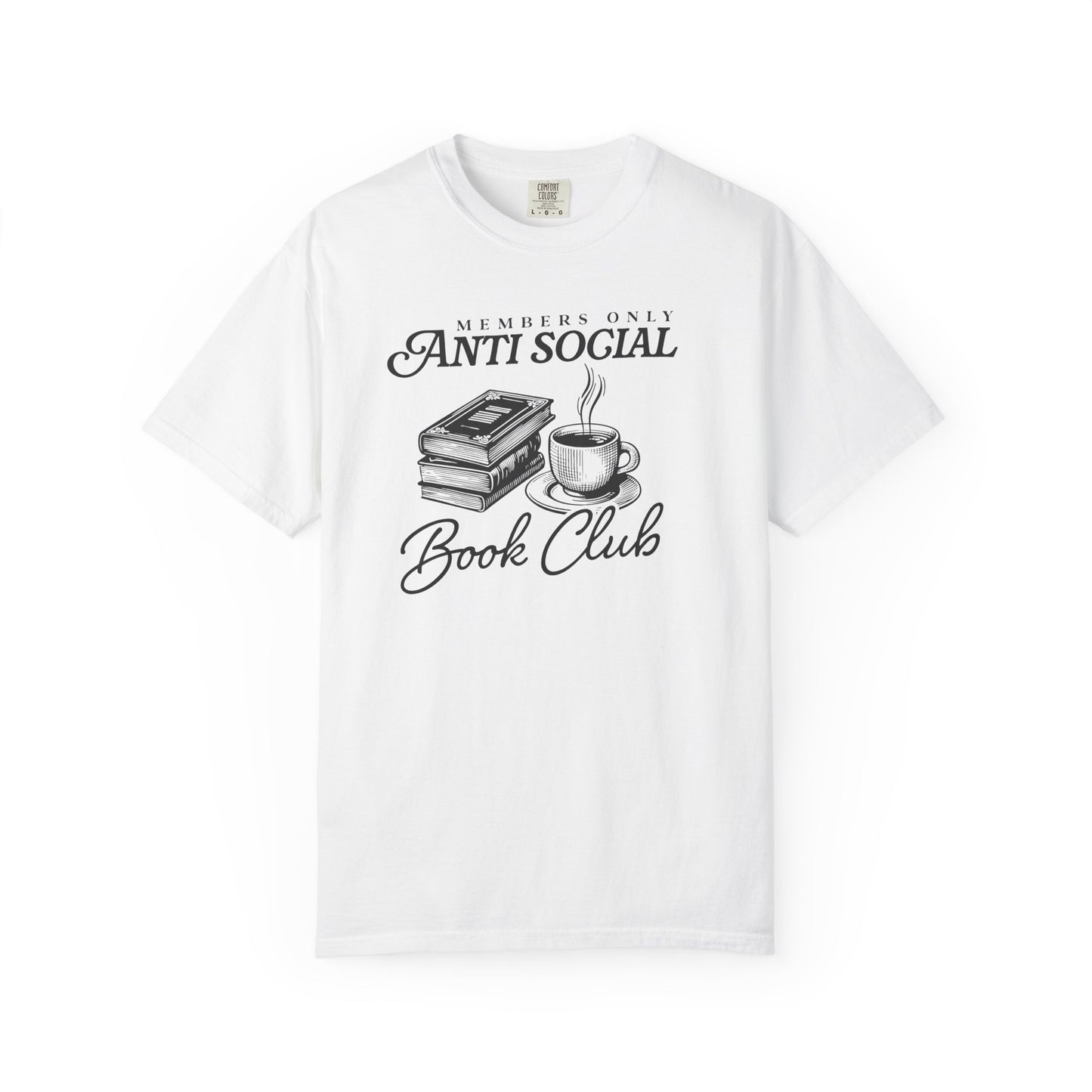 Anti-Social Book Club Comfort Colors  T-shirt