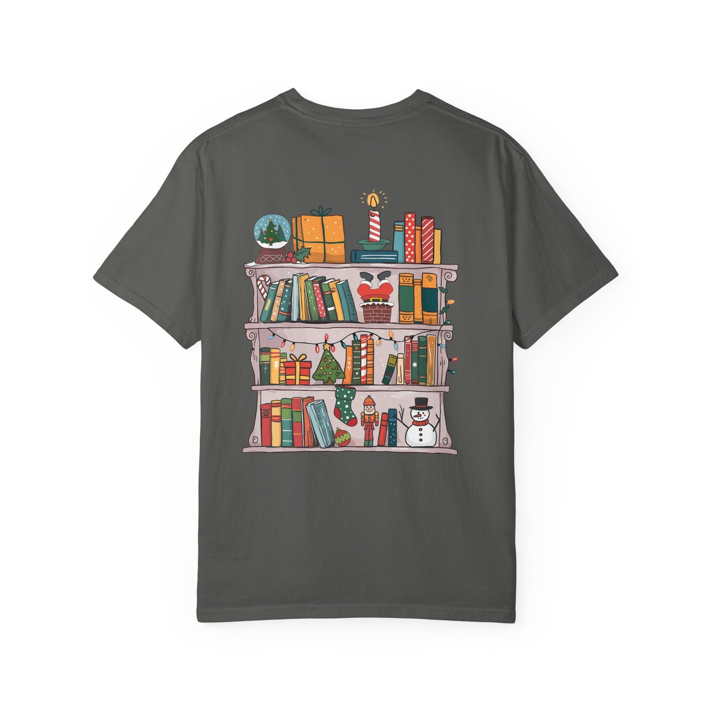 Bookish Holiday Comfort Colors T-Shirt