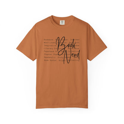 Book Nerd Comfort Colors T-Shirt - Thespicyromancebookclub LLC