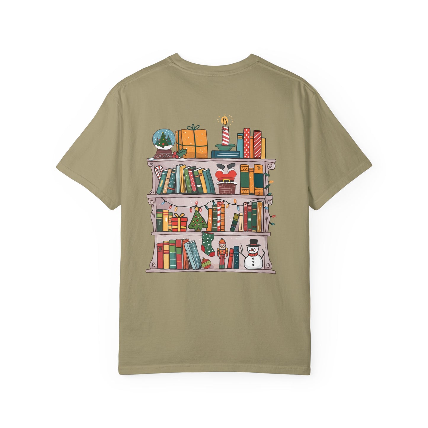 Bookish Holiday Comfort Colors T-Shirt