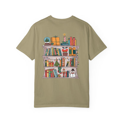 Bookish Holiday Comfort Colors T-Shirt