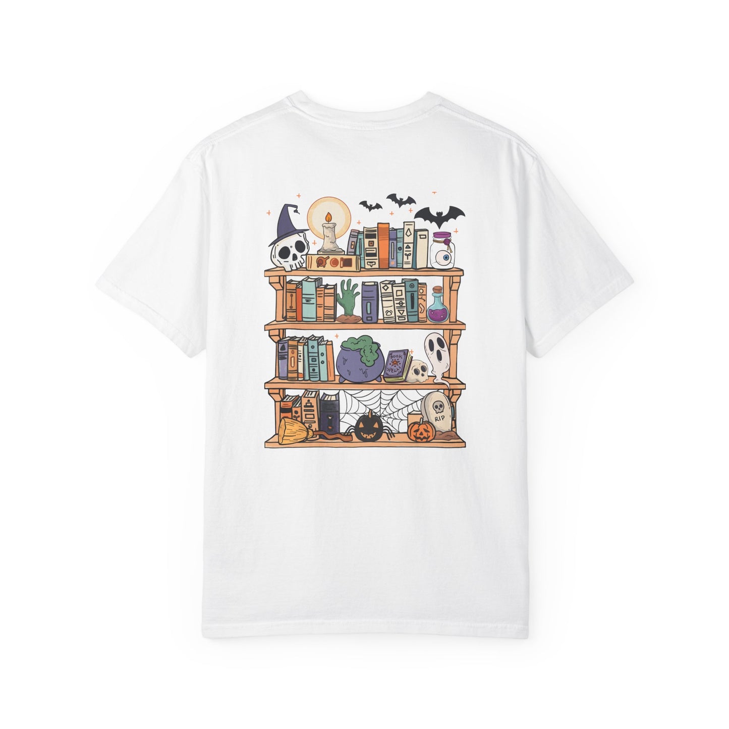 Bookish Ghost Comfort Colors T-shirt - Thespicyromancebookclub LLC