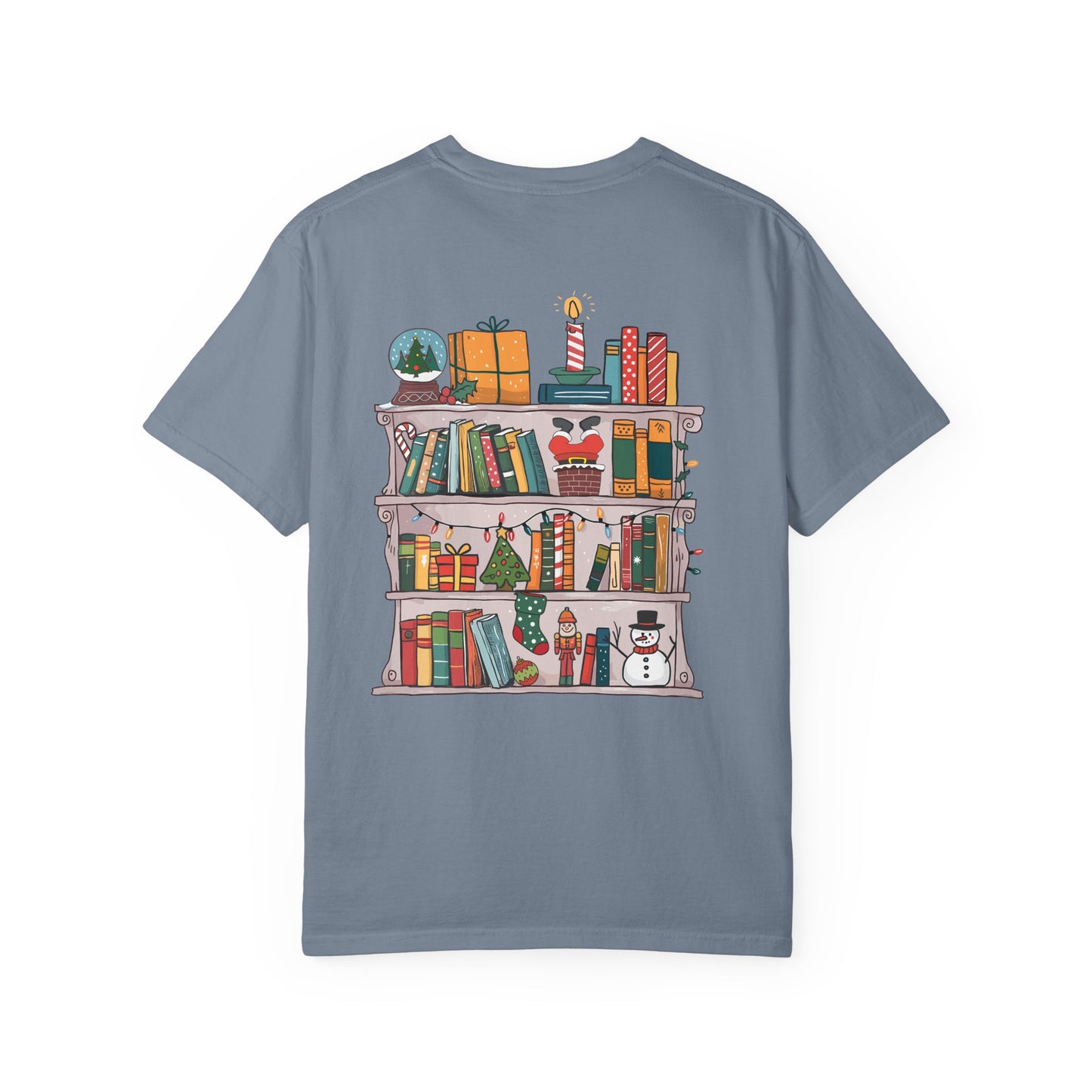 Bookish Holiday Comfort Colors T-Shirt