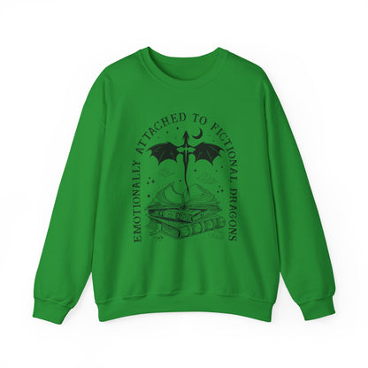 Emotionally Attached To Fictional Dragons Sweatshirt