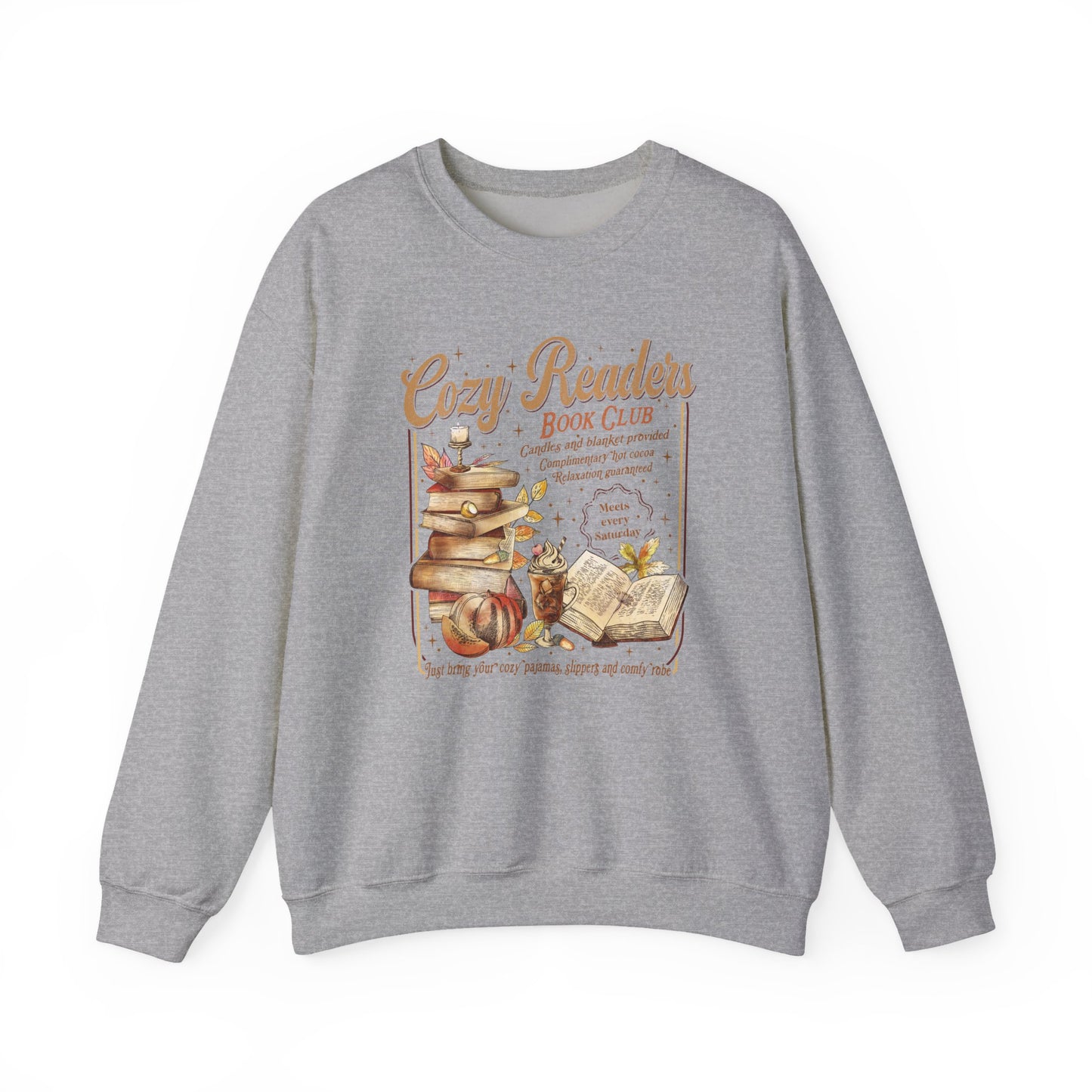 Cozy Readers Book Club Crewneck Sweatshirt