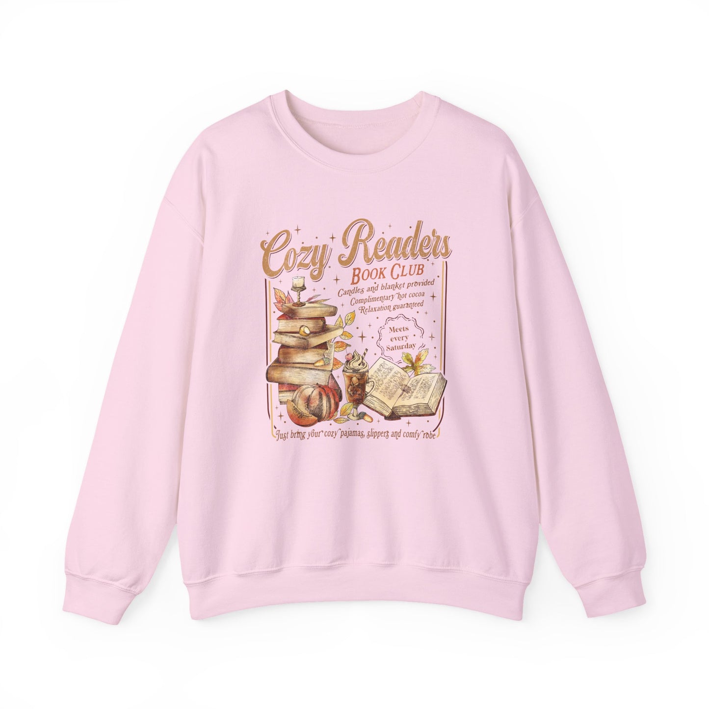 Cozy Readers Book Club Crewneck Sweatshirt