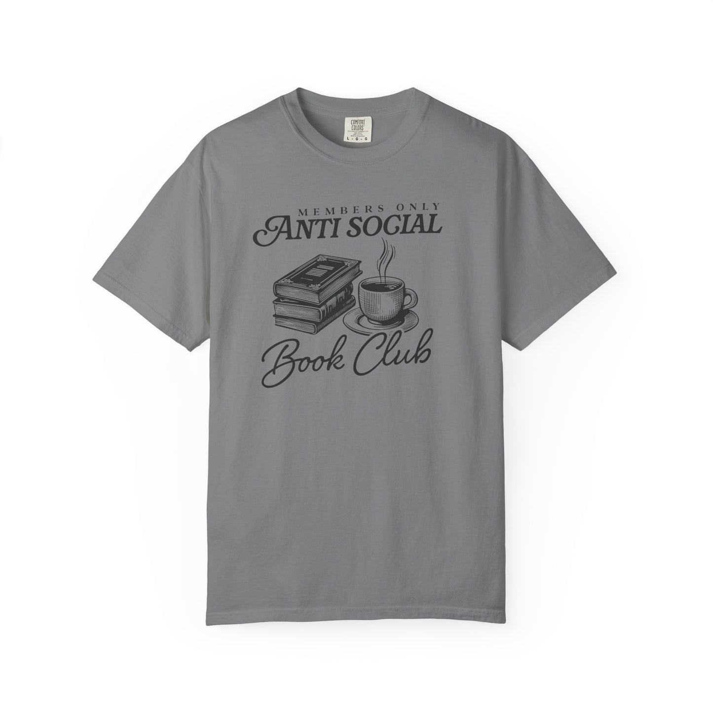 Anti-Social Book Club Comfort Colors  T-shirt