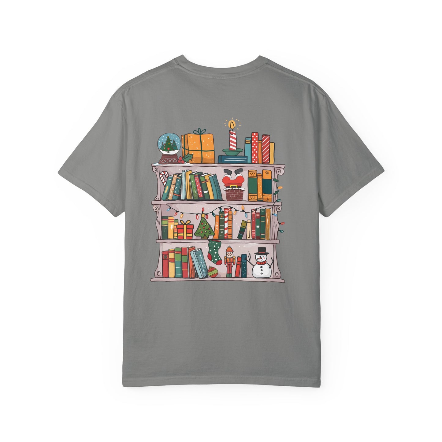 Bookish Holiday Comfort Colors T-Shirt