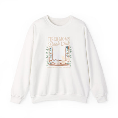 Tired Moms Book Club Crewneck Sweatshirt
