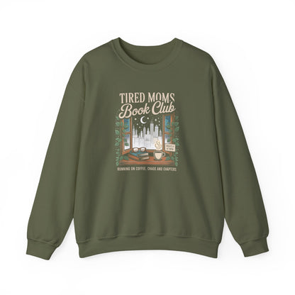 Tired Moms Book Club Crewneck Sweatshirt