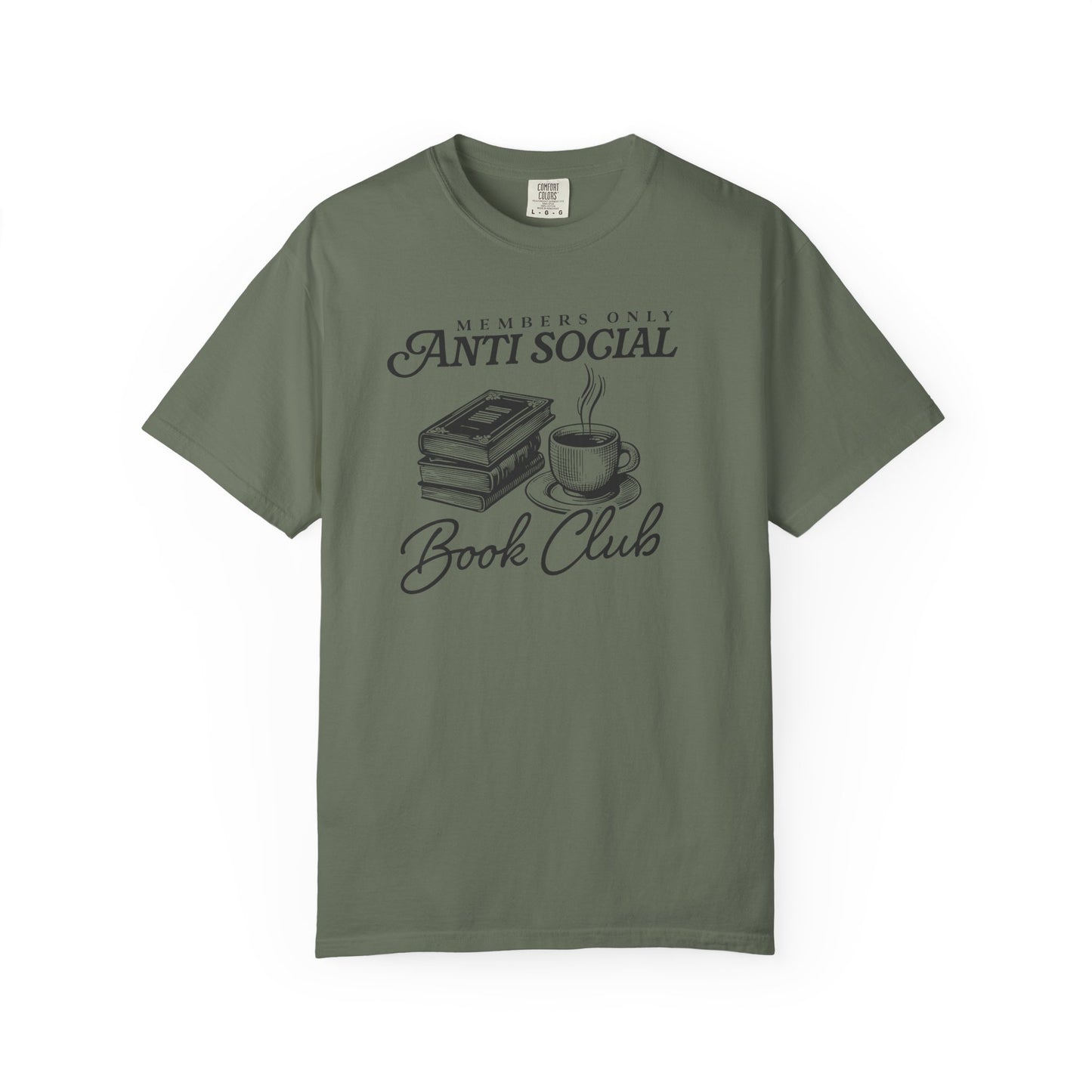 Anti-Social Book Club Comfort Colors  T-shirt