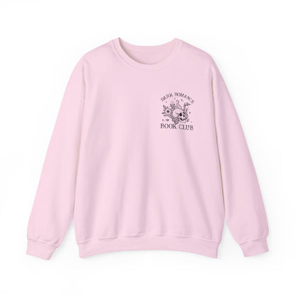 Dark Romance Book Club Crewneck Sweatshirt - Thespicyromancebookclub LLC