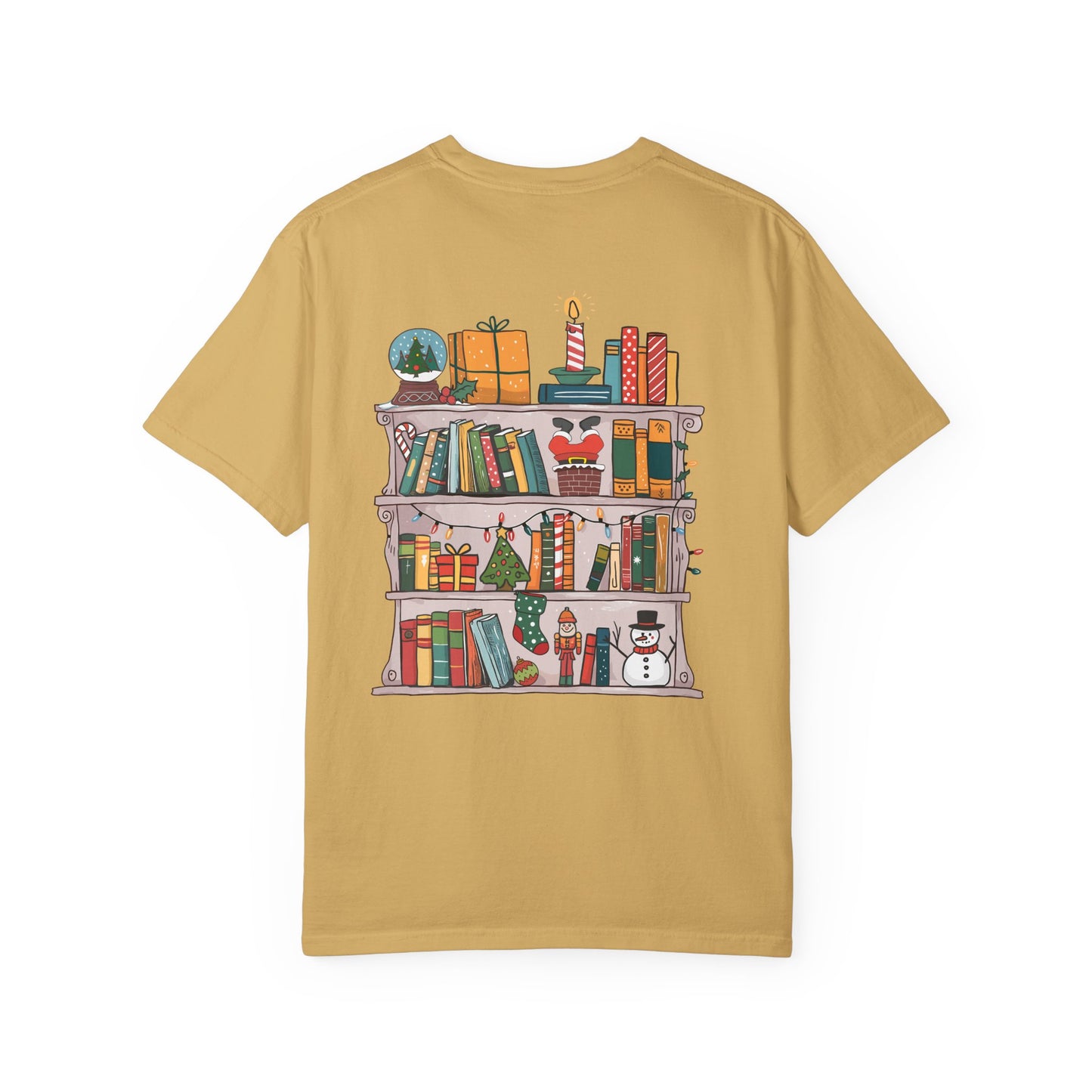 Bookish Holiday Comfort Colors T-Shirt