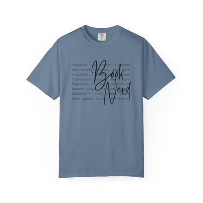 Book Nerd Comfort Colors T-Shirt - Thespicyromancebookclub LLC