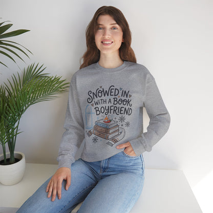 Snowed In With a Book Boyfriend Crewneck