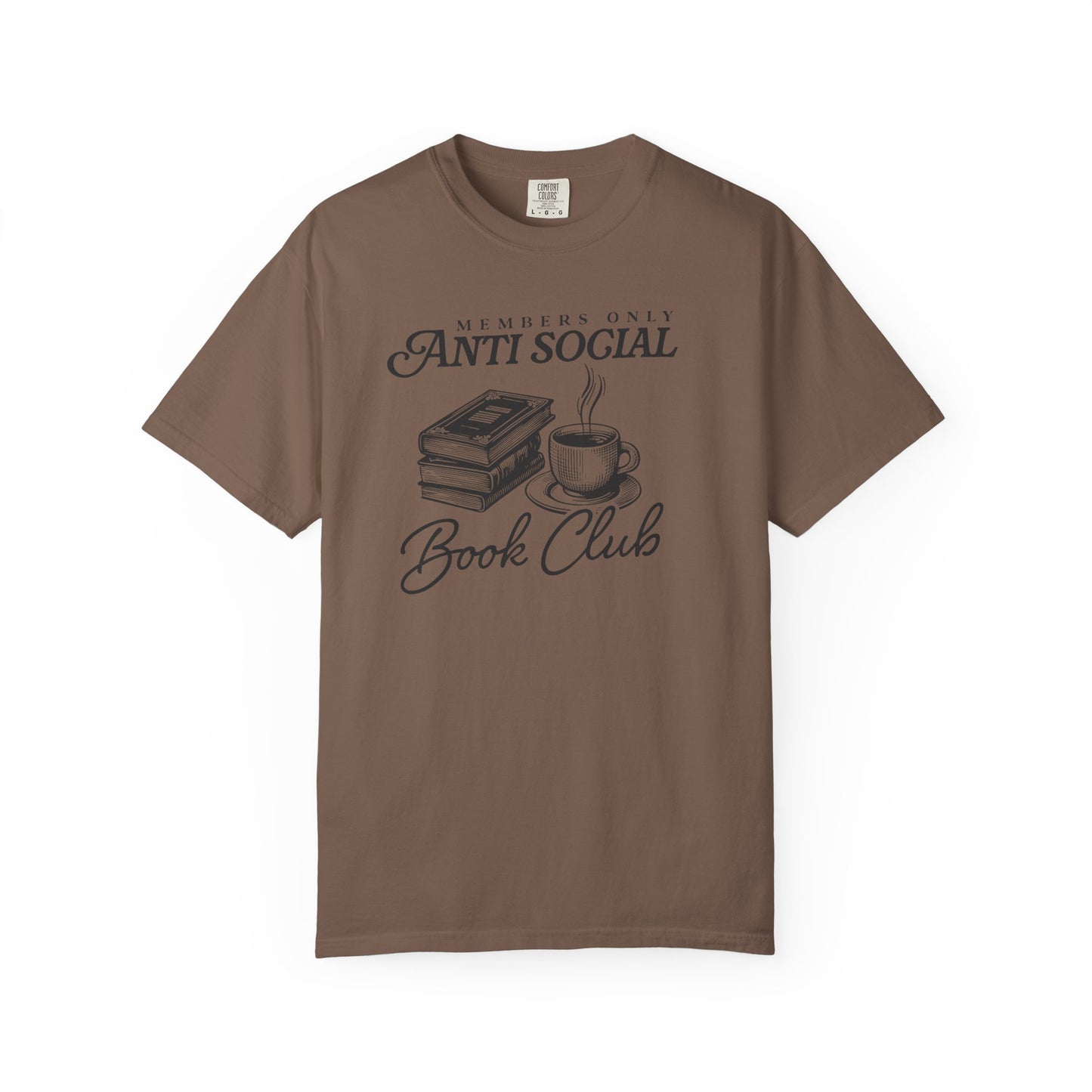 Anti-Social Book Club Comfort Colors  T-shirt