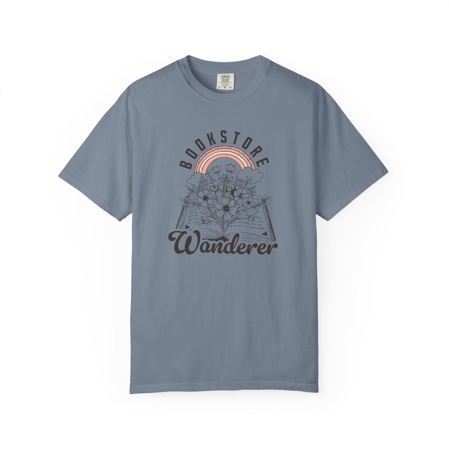Bookstore Wanderer Comfort Colors T-Shirt