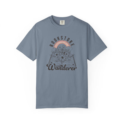 Bookstore Wanderer Comfort Colors T-Shirt