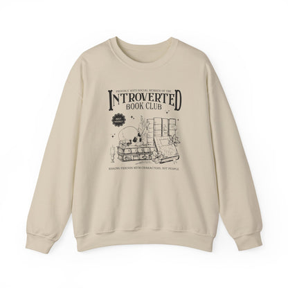 Introverted Book Club Crewneck Sweatshirt