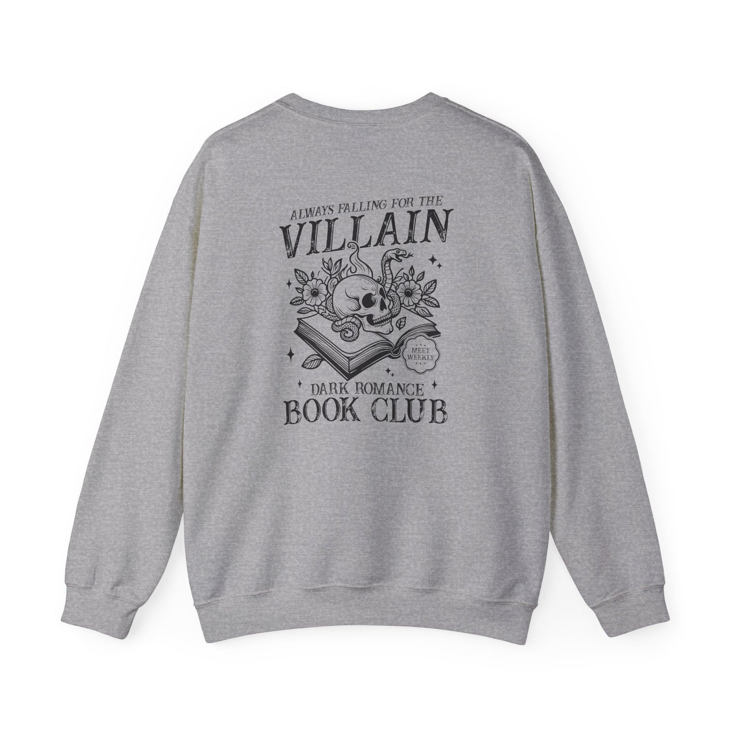 Dark Romance Book Club Crewneck Sweatshirt - Thespicyromancebookclub LLC