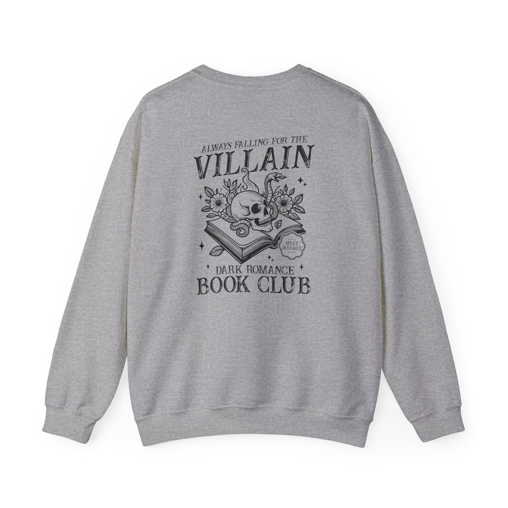 Dark Romance Book Club Crewneck Sweatshirt - Thespicyromancebookclub LLC