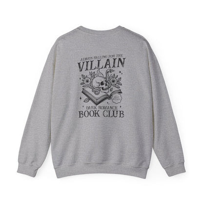 Dark Romance Book Club Crewneck Sweatshirt - Thespicyromancebookclub LLC