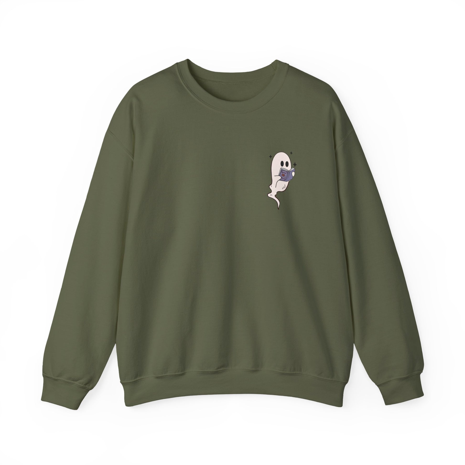 Bookish Ghost Sweatshirt - Thespicyromancebookclub LLC