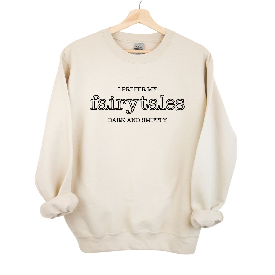 Dark and Smutty Fairytales Tan Sweatshirt