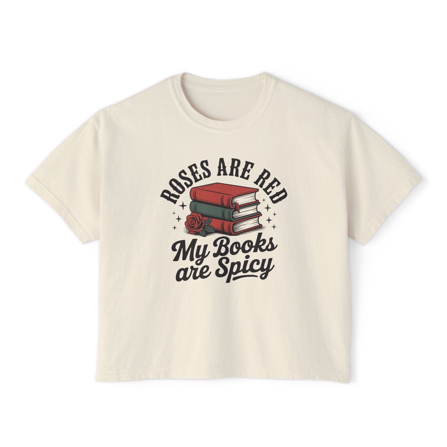 Roses Are Red Crop Top