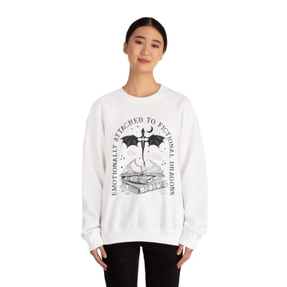 Emotionally Attached To Fictional Dragons Sweatshirt
