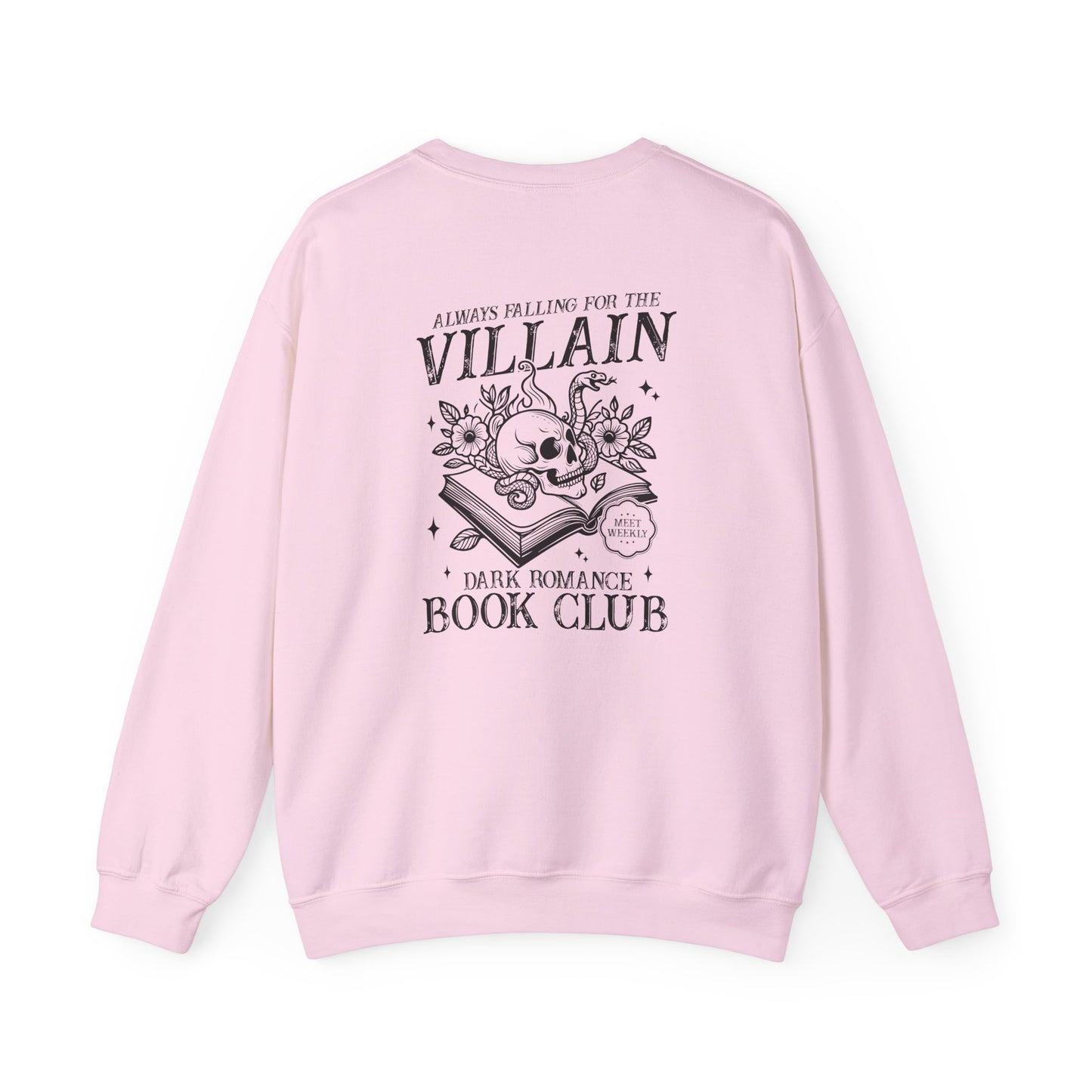 Dark Romance Book Club Crewneck Sweatshirt - Thespicyromancebookclub LLC