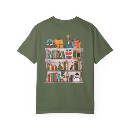Bookish Holiday Comfort Colors T-Shirt