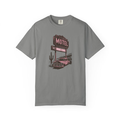 Romance Reader Motel Comfort Colors T-shirt - Thespicyromancebookclub LLC