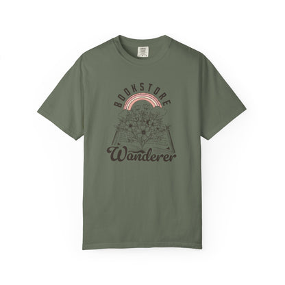 Bookstore Wanderer Comfort Colors T-Shirt