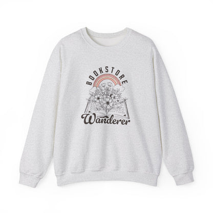 Bookstore Wanderer Crewneck Sweatshirt