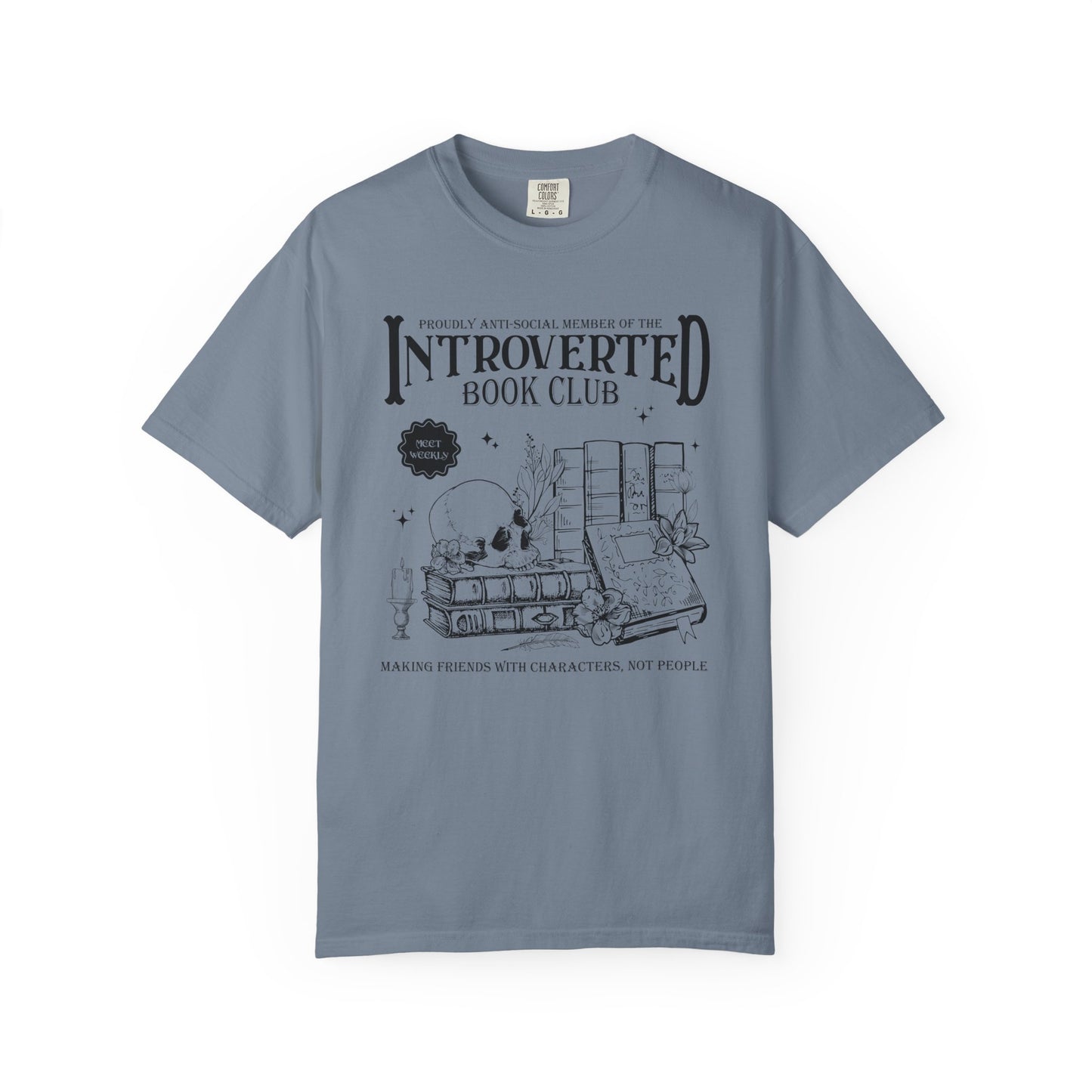 Introverted Book Club Comfort Colors T-Shirt