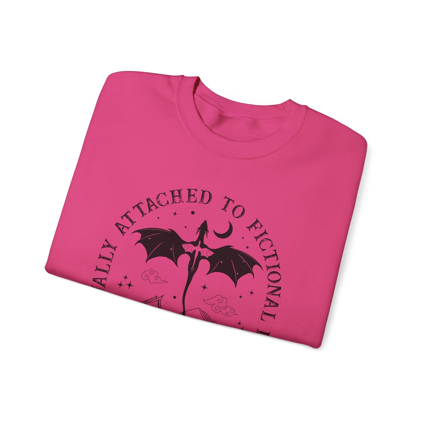 Emotionally Attached To Fictional Dragons Sweatshirt