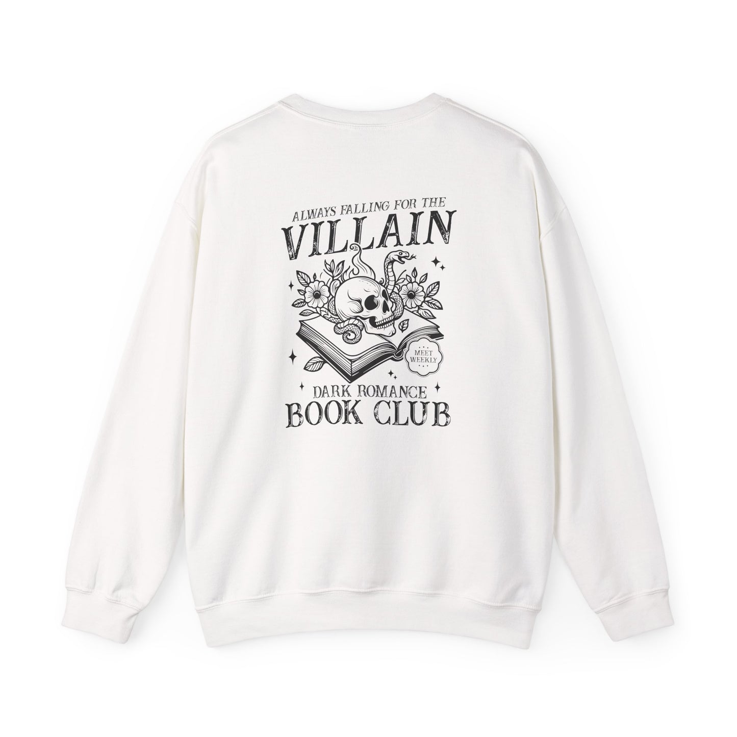 Dark Romance Book Club Crewneck Sweatshirt - Thespicyromancebookclub LLC