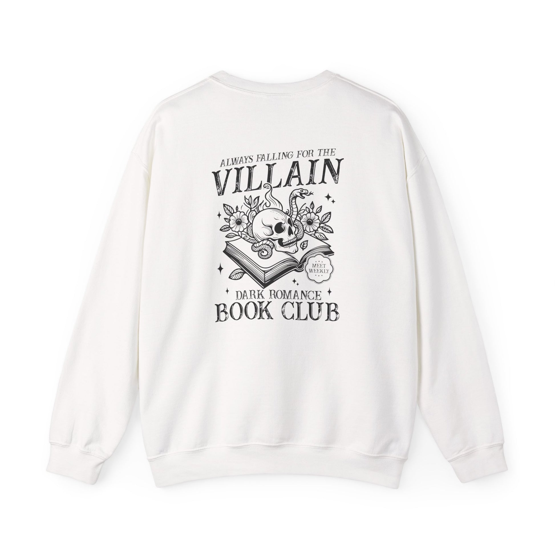 Dark Romance Book Club Crewneck Sweatshirt - Thespicyromancebookclub LLC