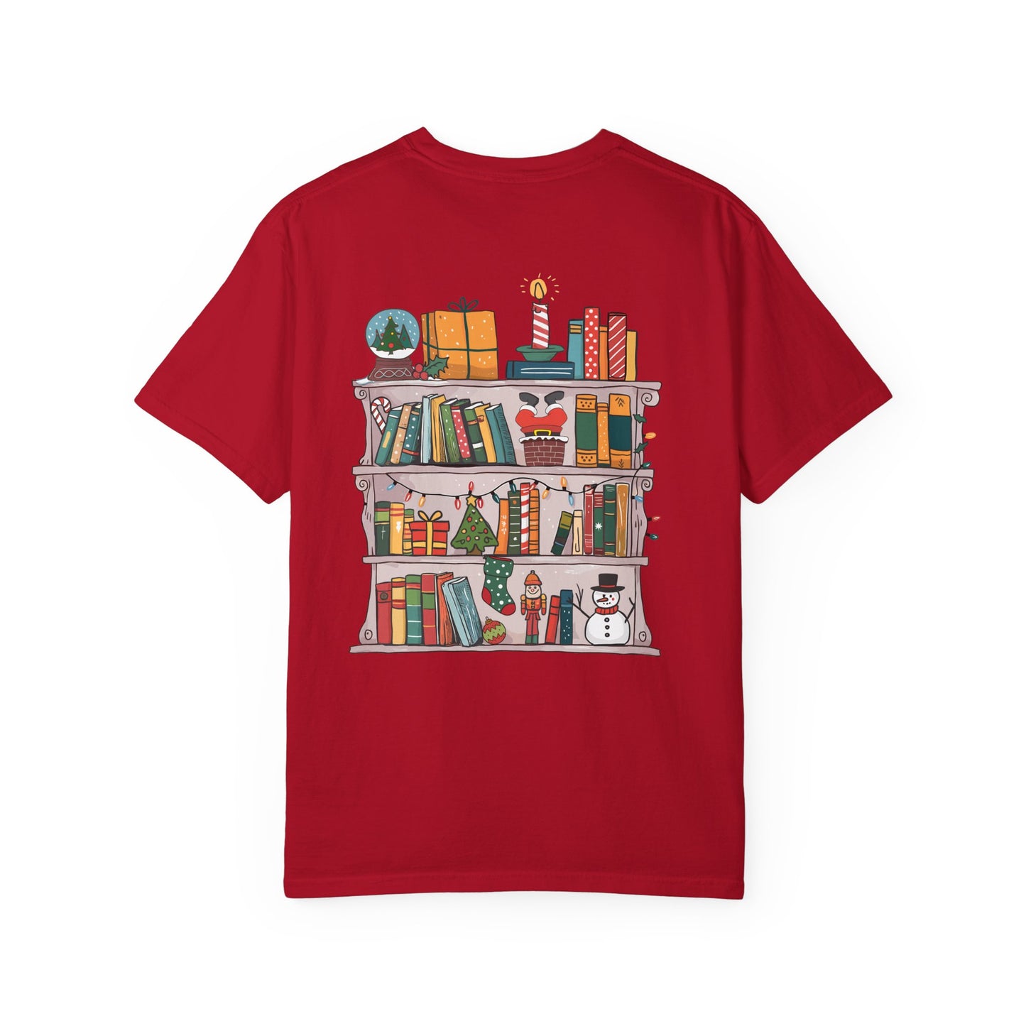 Bookish Holiday Comfort Colors T-Shirt