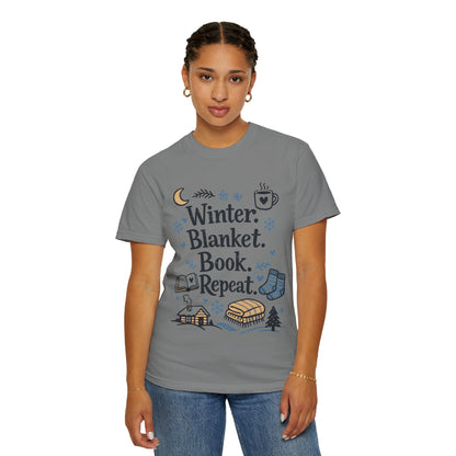 Winter. Blanket. Book. Repeat TShirt