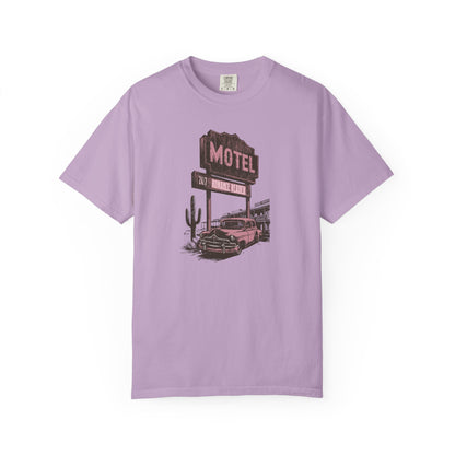 Romance Reader Motel Comfort Colors T-shirt - Thespicyromancebookclub LLC