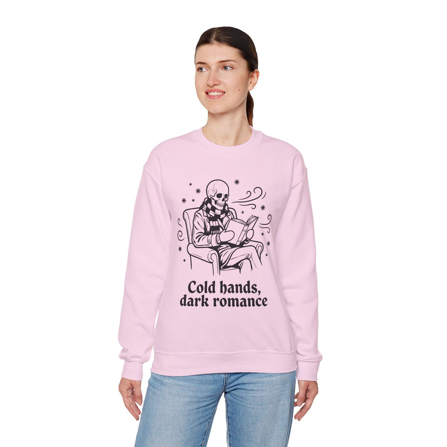 Cold Hands, Dark Romance Crewneck