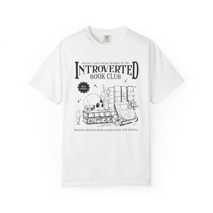 Introverted Book Club Comfort Colors T-Shirt
