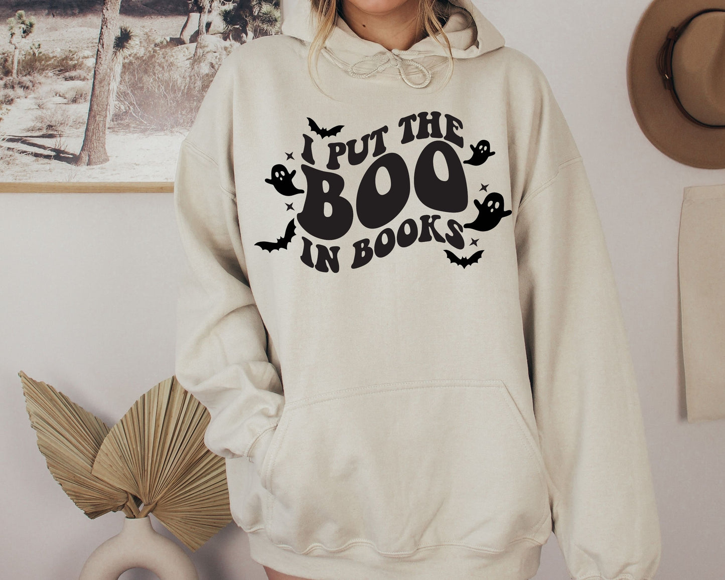 I put the boo in books Hoodie