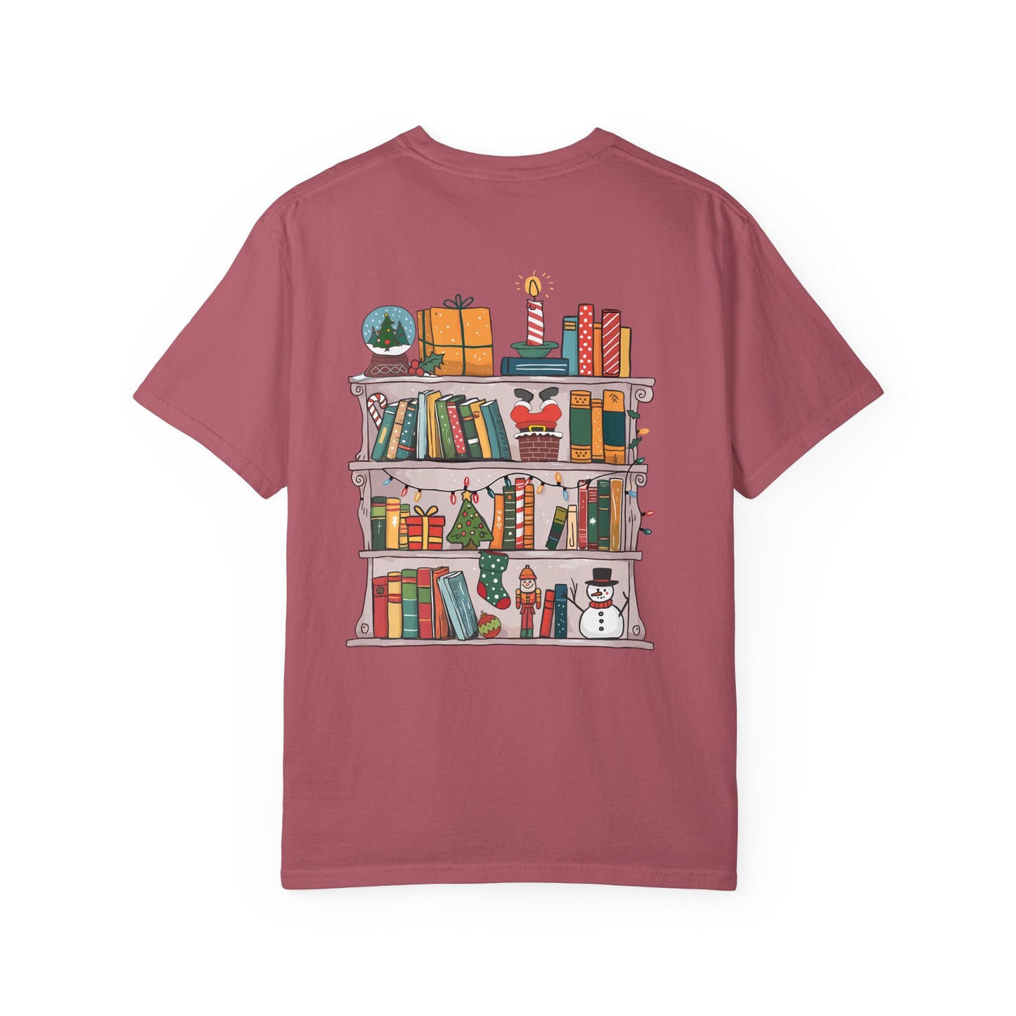 Bookish Holiday Comfort Colors T-Shirt